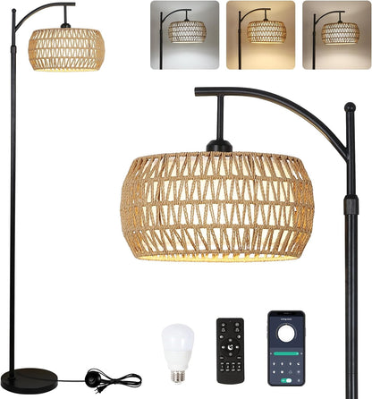 Ataraxis Adjustable Arc Floor Lamp with 3 Light Temperatures - product image 10