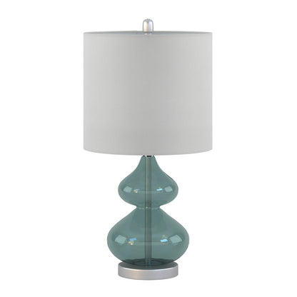 Curved Glass Gourd Table Lamps - Set of 2 - product image 15