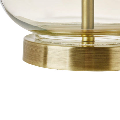 Curved Glass Gourd Table Lamps - Set of 2 - product image 8