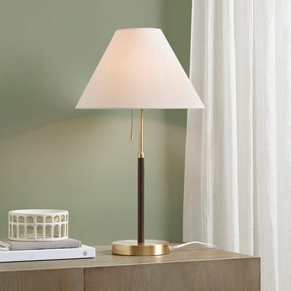Leandro Two-Tone Pull-Chain Table Lamp - product image 2