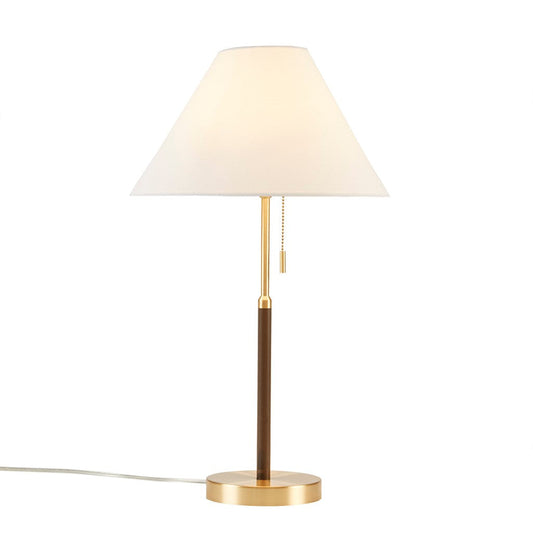 Leandro Two-Tone Pull-Chain Table Lamp - product image 1