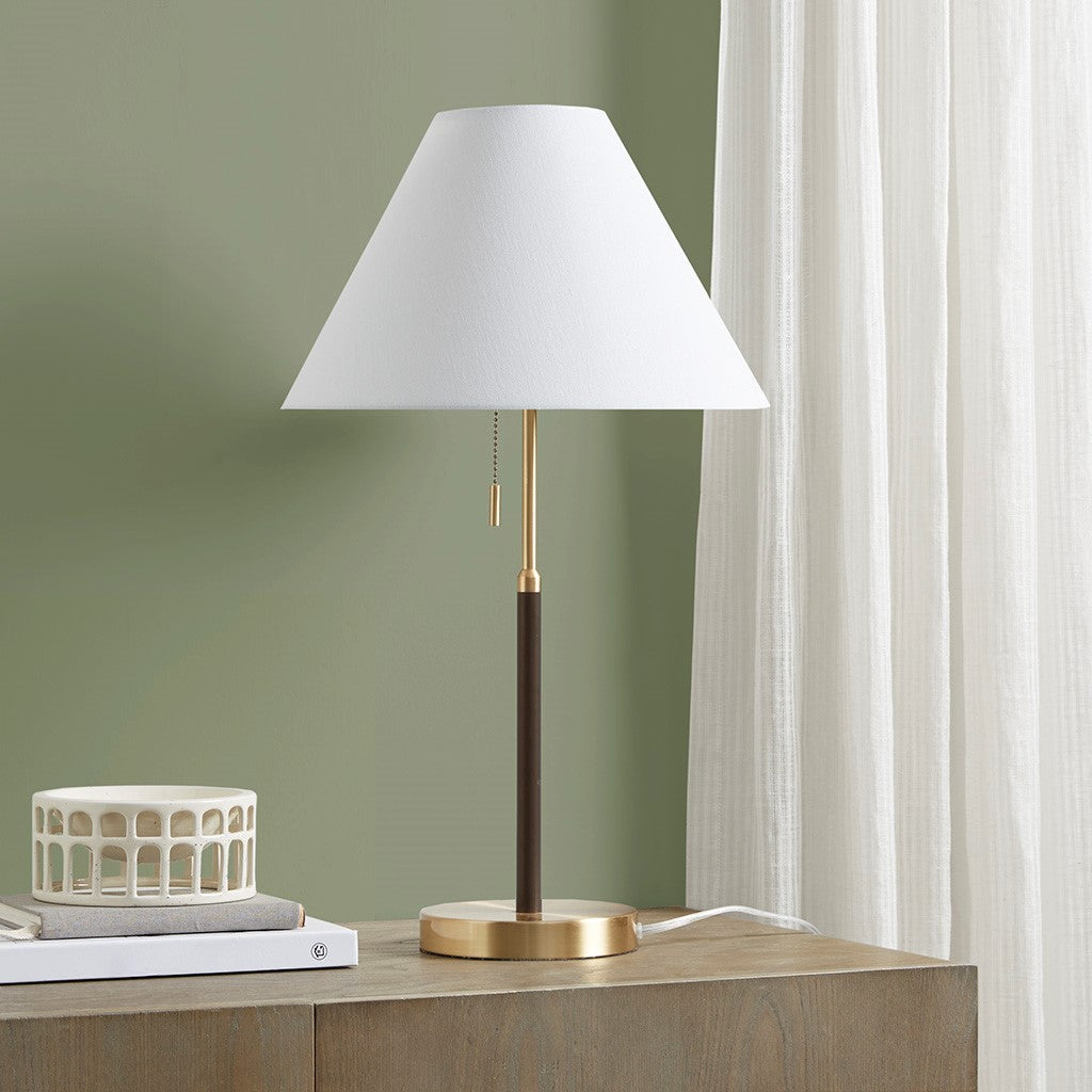 Leandro Two-Tone Pull-Chain Table Lamp - product image 3