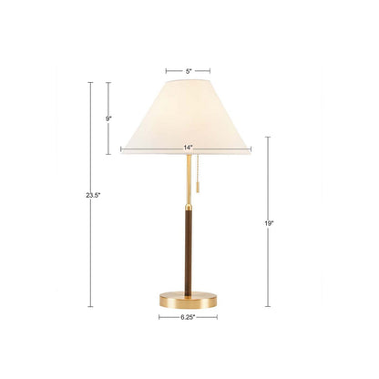 Leandro Two-Tone Pull-Chain Table Lamp - product image 6