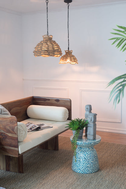 Hemp Rope Chandelier Pair - Set of 2 - product image 4
