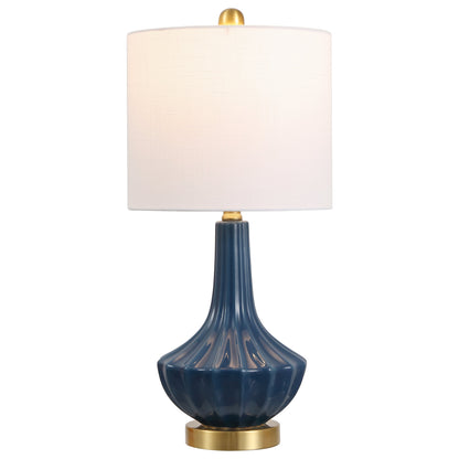 Parker Ribbed Ceramic Gourd Table Lamp - product image 9