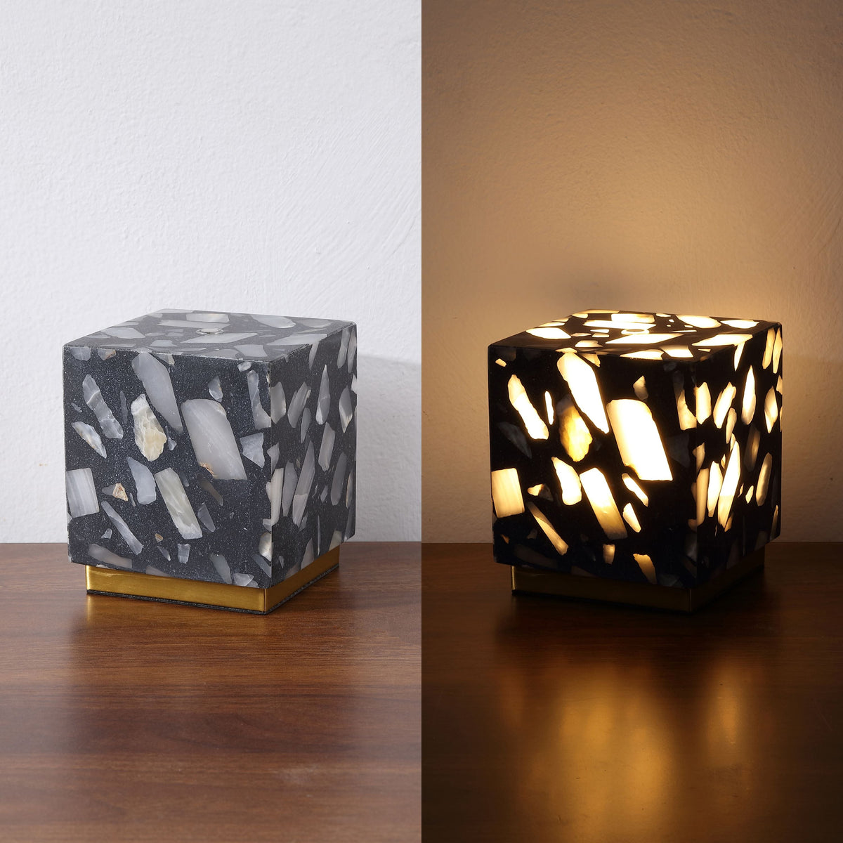 Lara Rechargeable Terrazzo Mini LED Lamps - Set of 2 - product image 7