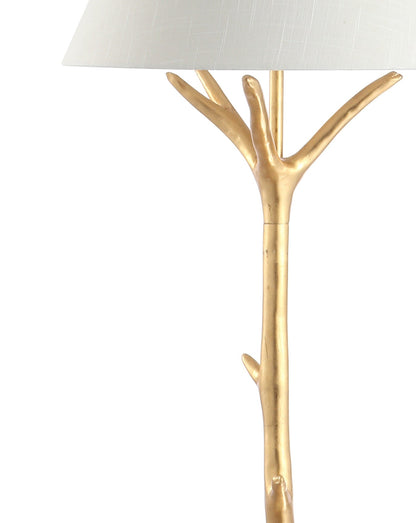 Arbor Branch-Textured Gold Resin Floor Lamp - product image 3