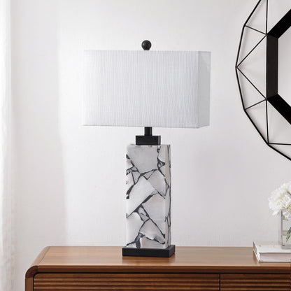 Elizabeth Mosaic Alabaster Table Lamp with Base Light - product image 8