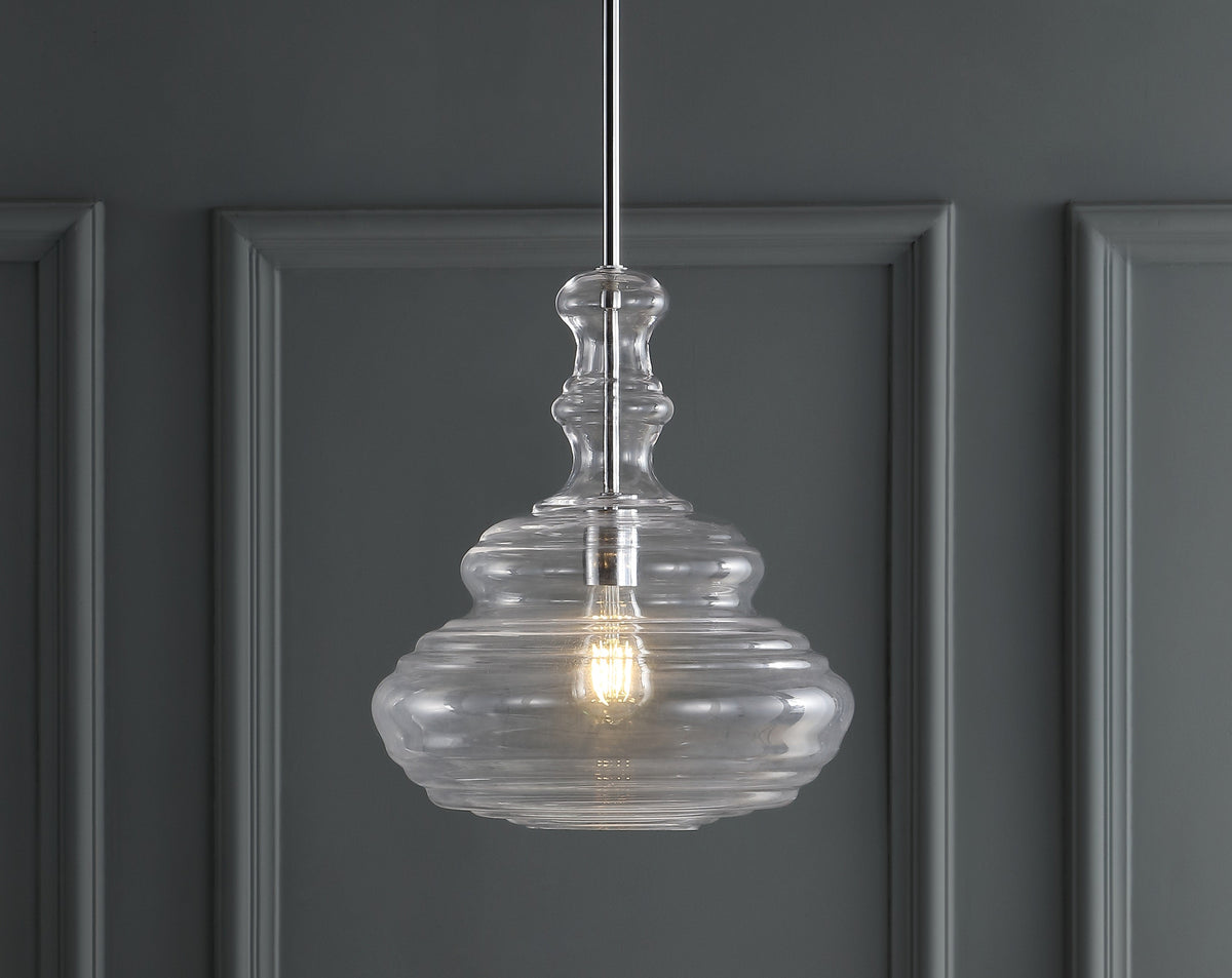 Bettina Glass Pendant with Bronze-Finish Hardware - product image 7