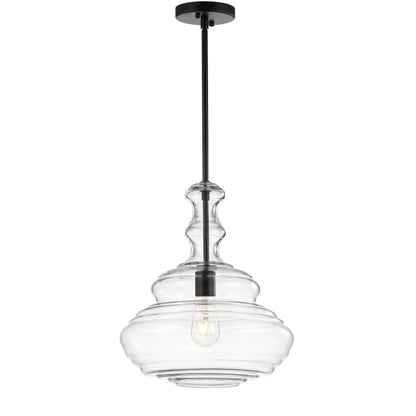 Bettina Glass Pendant with Bronze-Finish Hardware - product image 1