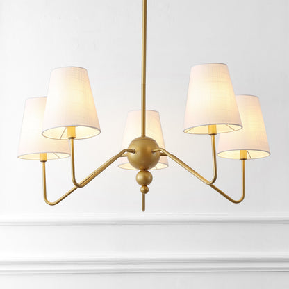 Skylar Minimalist Metal Cone-Shade Chandelier - product image 2