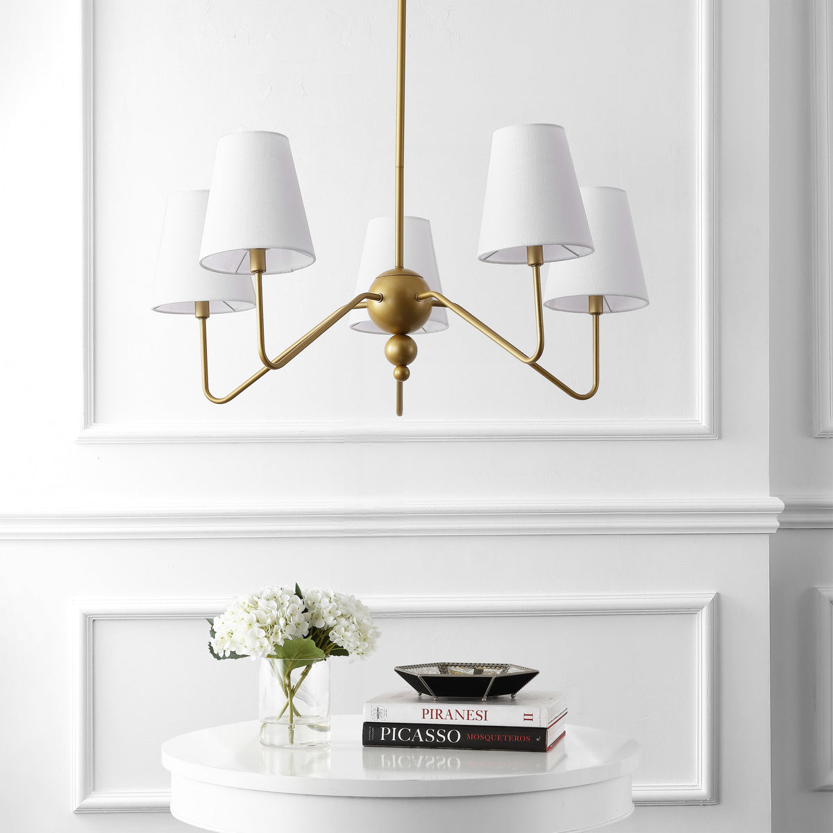 Skylar Minimalist Metal Cone-Shade Chandelier - product image 9
