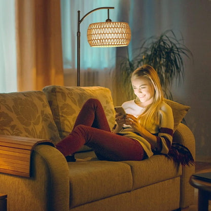 Ataraxis Adjustable Arc Floor Lamp with 3 Light Temperatures - product image 12