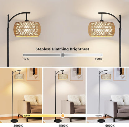 Ataraxis Adjustable Arc Floor Lamp with 3 Light Temperatures - product image 15