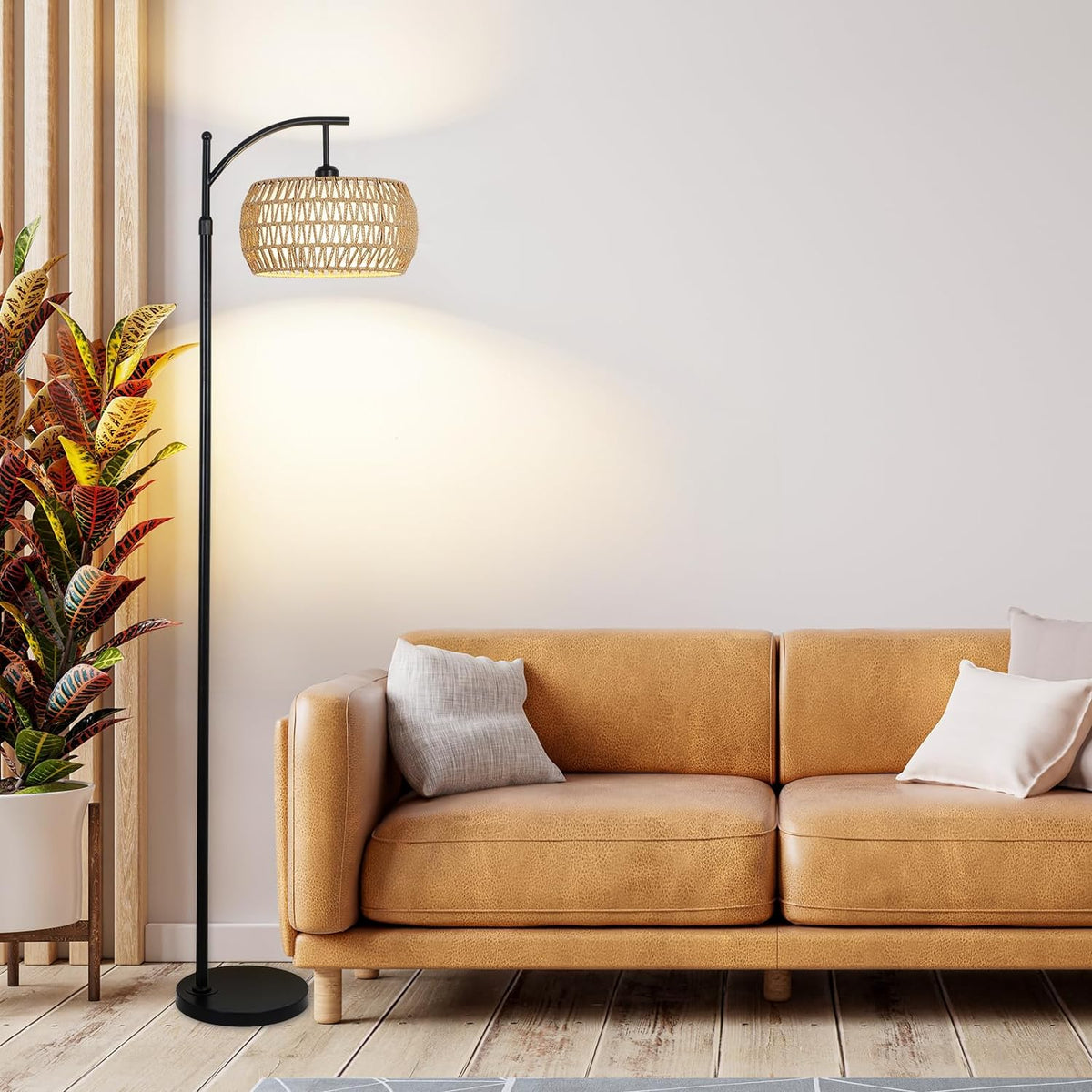 Ataraxis Adjustable Arc Floor Lamp with 3 Light Temperatures - product image 11